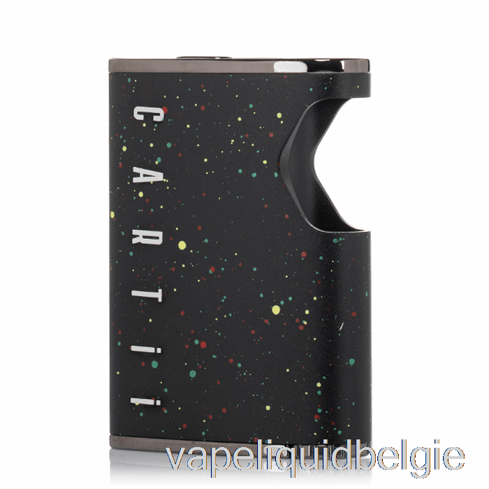 Vape België Dazzleaf Cartii 2 In 1 Twist 510 Draad Batterij Zwart Splatter